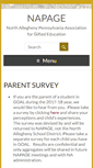 Mobile Screenshot of giftedtigers.org